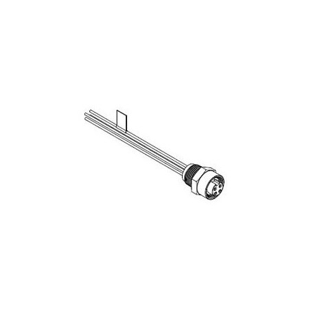 Woodhead In-Line Industrial Gfci, Manual Reset, Molded Nema, 7.62M Cord Length 1301530024